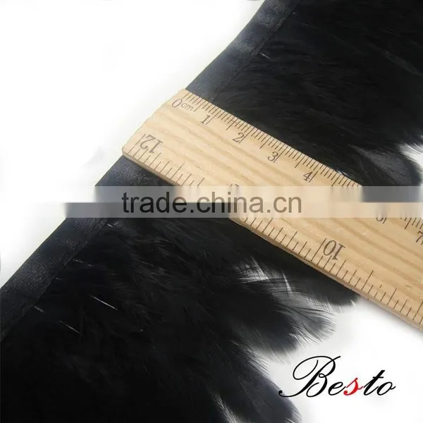 Clothes Decoration Dyed Black Feather for Carnival Party photo-3