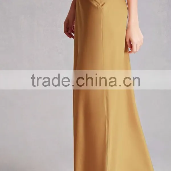 Bohemian Gypsy Skirt Satin Maxi Skirt Wholesale Custom Made in China Satin Long Skirts photo-3