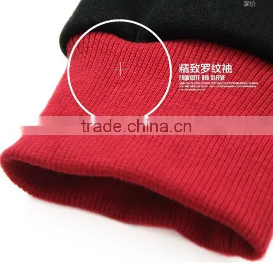 Fashion Zip up Custom Plain Black Hooded Sweatshirt photo-4