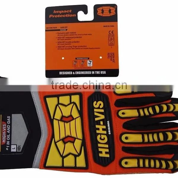 Seibertron TPR Rubber Impact Protective Gloves Heavy Duty Safety Gloves photo-5