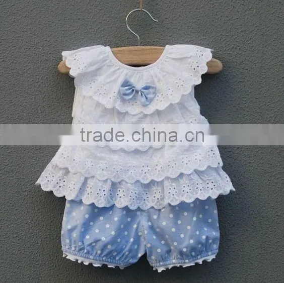 New Born Gift Sets Ruffle Pants Baby Girl Boutique Clothing Sets photo-2
