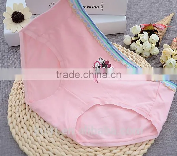 Cheap Price Colorful Underwear Teen Girls Cartoon Briefs Comfortable Panties photo-6