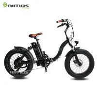 Beach Handle Bar Fat Tire Folding Electric Bike