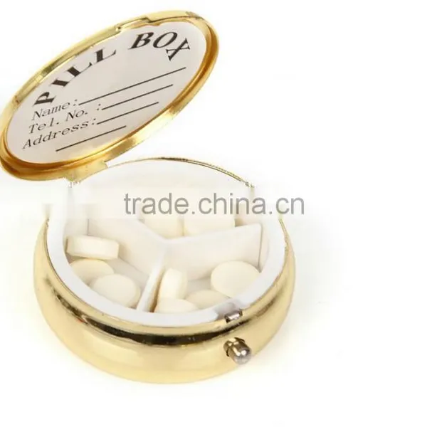 3 Cells Tablet Pill Box Holder Medicine Storage Organizer Container Case Small - 50 Styles Plus photo-6