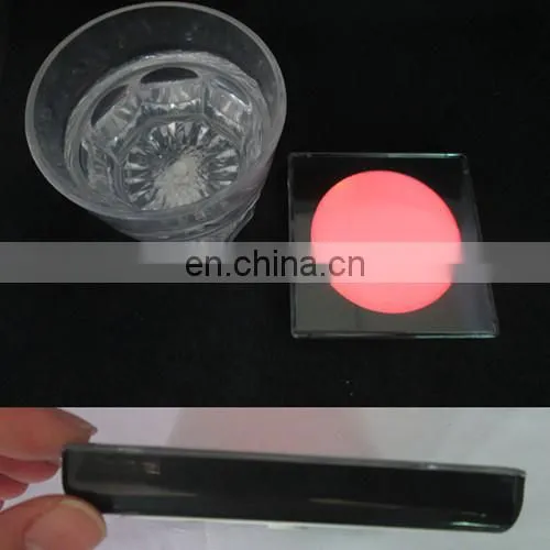 Color Changing LED Light Drink Coaster for Bottle photo-3