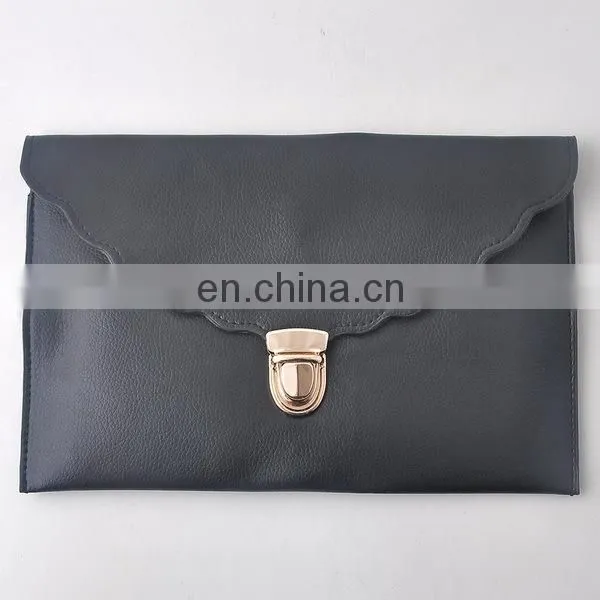 Women's Handbag Scalloped Clutch Luxe Cross Body Clutch 5 Colors