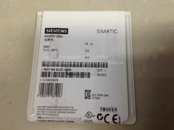 6ES7953-8LF30-0AA0, 6ES7972-0AA02-0XA0, 6ES7960-1AA04-5AA0, 6ES7953-8LF20-0AA0, Siemens Plc Cpu Module Memory Card photo-4