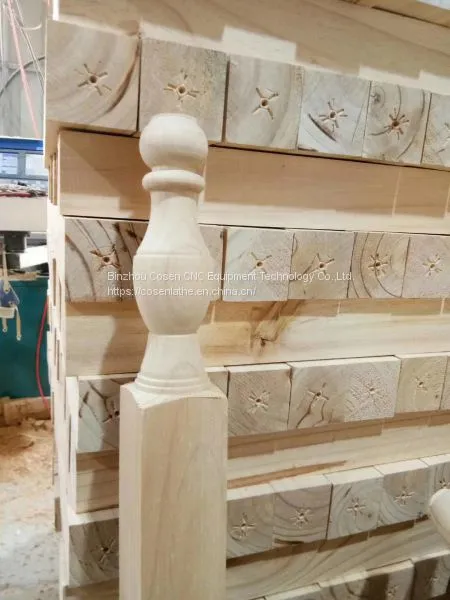 Cosen Cnc Wood Copy Turning Lathe Machine photo-3