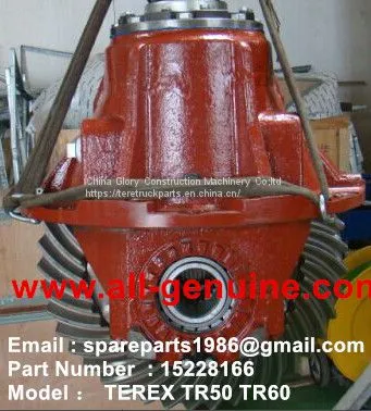 15228166 TEREX OFF HIGHWAY RIGID DUMP TRUCK TR100 DIFFERENTIAL ASSY