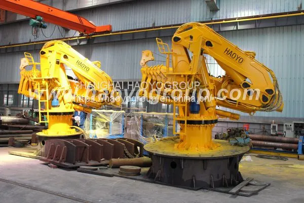 Chinese Factory for Folding Arm Marine Crane Boat Crane for Sale photo-5