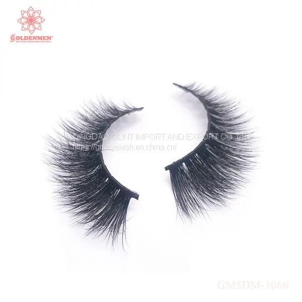 Black/Brown Color and Synthetic Hair Material 5D Faux Mink Eyelashes photo-2