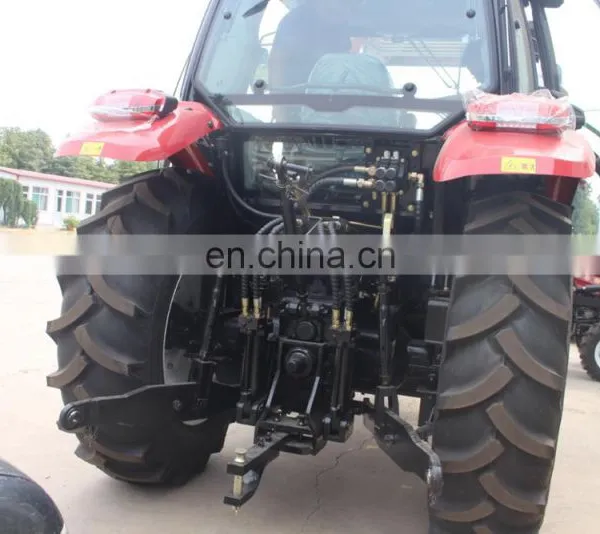 2018 4-wheel 100hp Farm Tractor With Front Loader photo-3