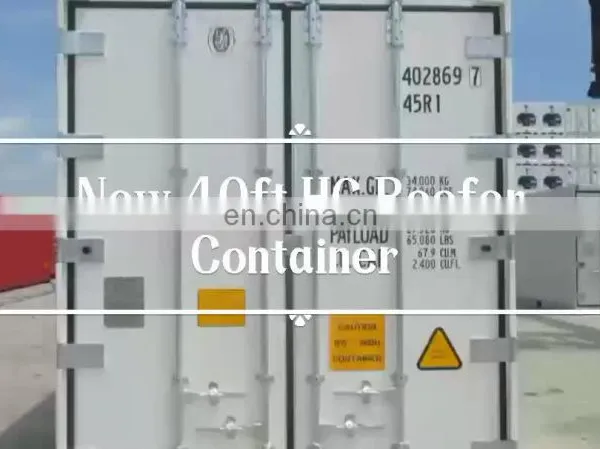 BV Certified Brand New Reefer Container Price 40 ft