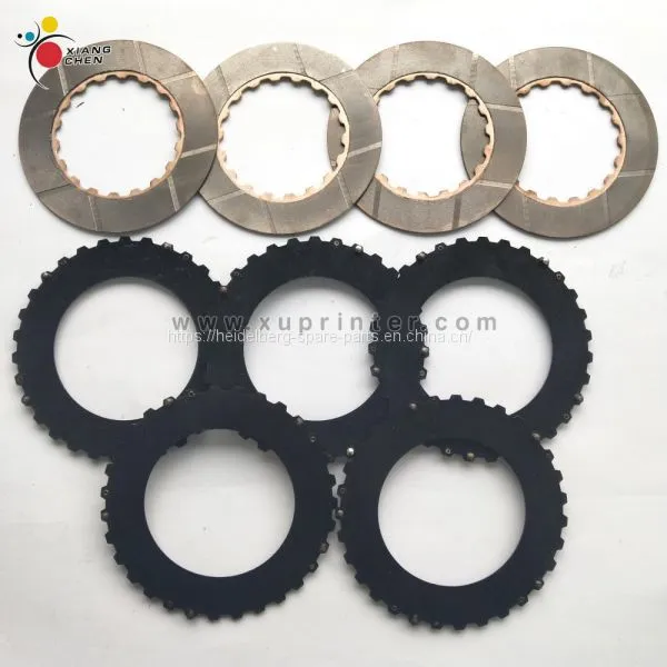 Heidelberg1Set=9PCS Urgent Brake GTO52 Machine Exterior/Interior 130/81mm 119/70mm Urgent Brake GTO High Quality Offset Printing photo-5