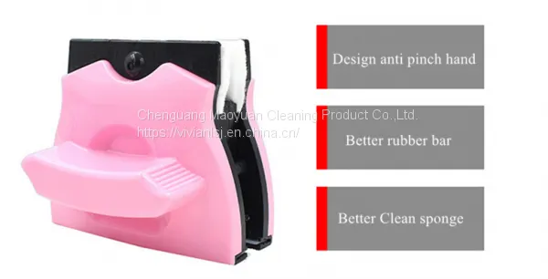 Double Face Sides Triangle Glass Window Cleaner Magnetic Cleaning Glass photo-5