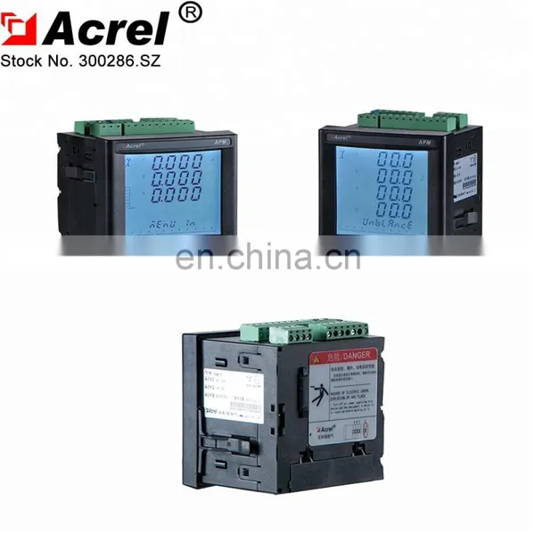 3p4w Multifunction Power Meter Three-phase Electric Network Power Quality Analyser Meter photo-6