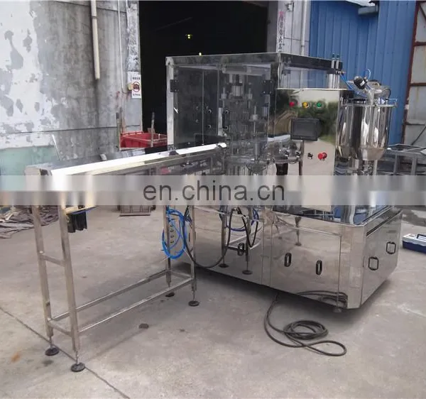 Side Seal Laminated Aluminum Foil Mylar Bags/stand-up Spout Pouch Filling Capping Machine photo-6