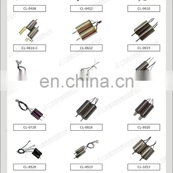 China Cheap 8mm and 3.2V Coreless Small Motor With 16mm Length CL-0816 for Racing Drone and Mini Quadcopter-chaoli2016 photo-3
