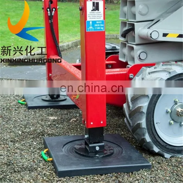 Colored Long-term Safety Resist Breakage Uhmwpe Polyethylene Engineered Pad/outrigger Pads photo-6