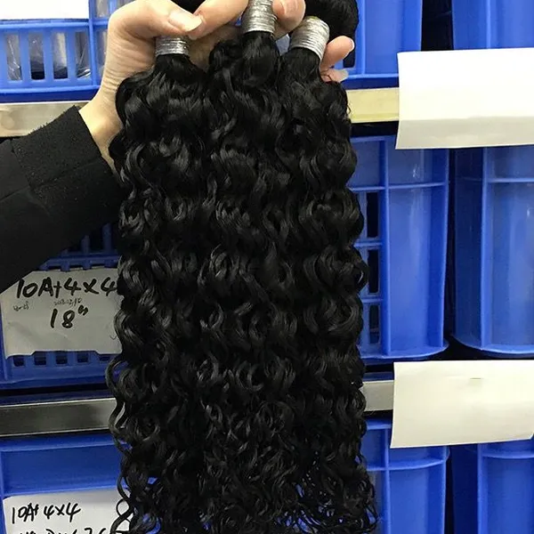 KHH Raw Burmese Curly 100% Raw Unprocessed Remy Hair Weft Mink Burmese Curly Hair Wholesale Raw Burmese Hair Vendors photo-4