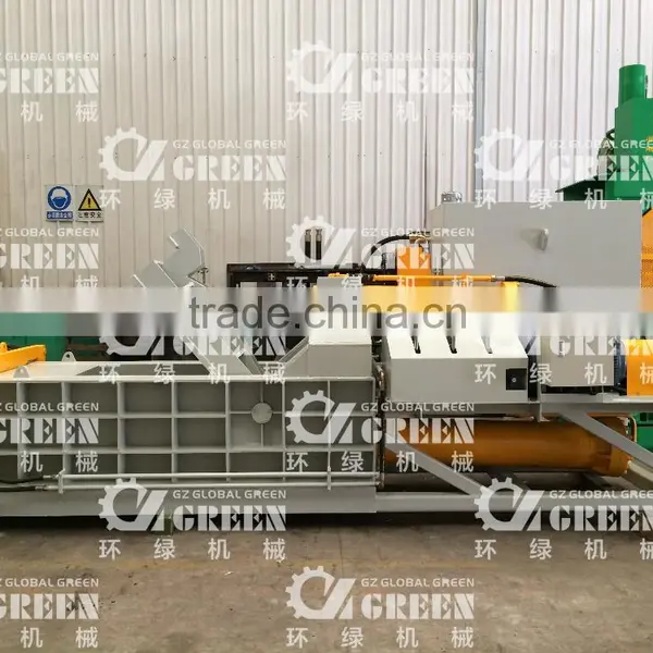 Automatic Horizontal Hydraulic Metal Baler Machine photo-3