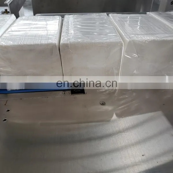 Semi-automatic Double Head Soft Tissue Facial Paper Packing Machine photo-2