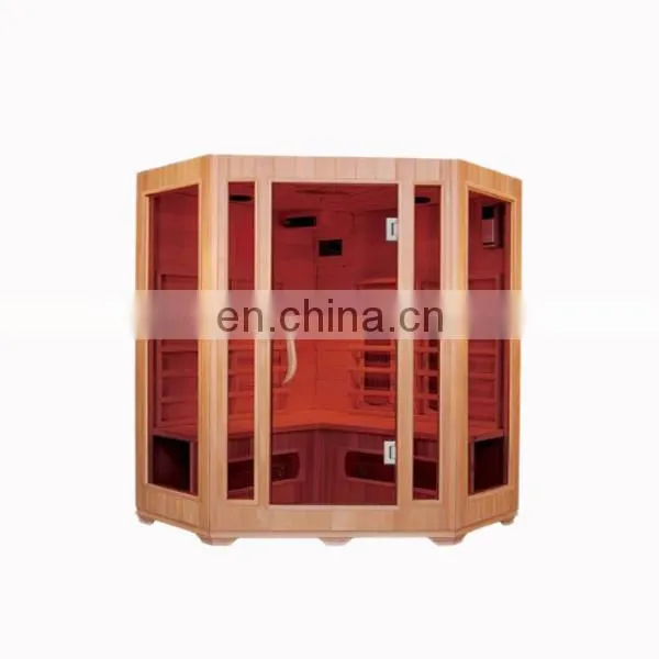 SN-02 Eco-friendly Wooden Material Freestanding Infrared Heating Portable Sauna Room
