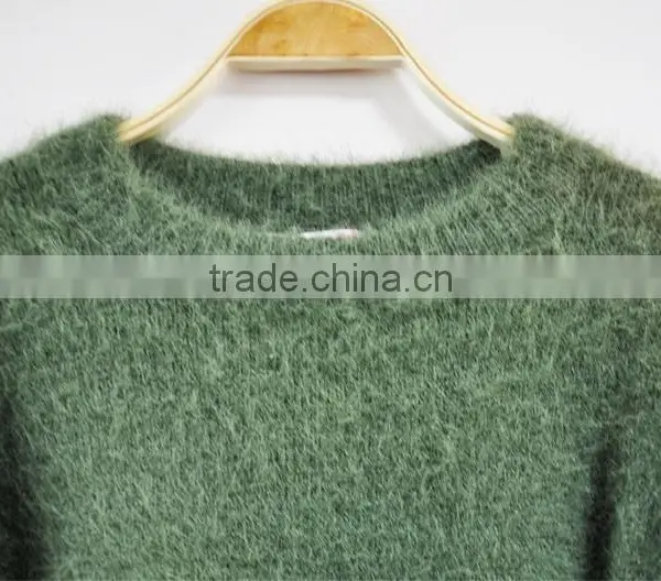 Green Marten Hair Latest Design Winter Sweater Women photo-3