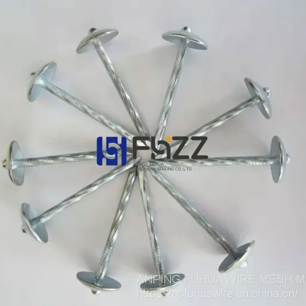 Zinc Coated Umbrella Head Roofing Nails