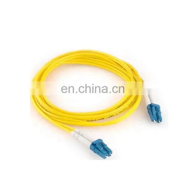 Indoor Outdoor Armored Sc/pc Fiber Optic Cable Patch Cord With sc fc st Connectors