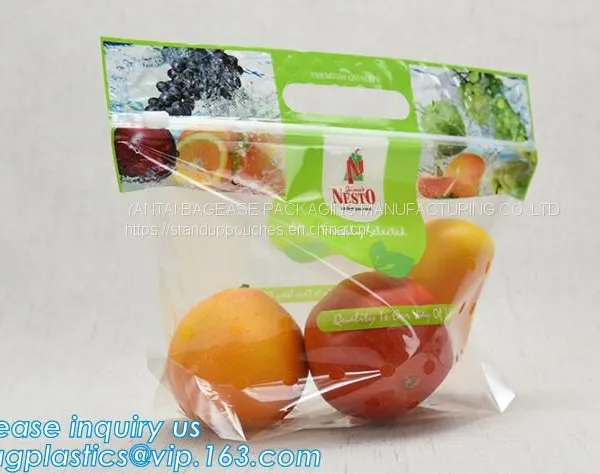 Stand Up Pouch, Reusable Clear Food Grade Freezer Food Fruit Package Plastic Slider Zipper Zip Lock Bags photo-3