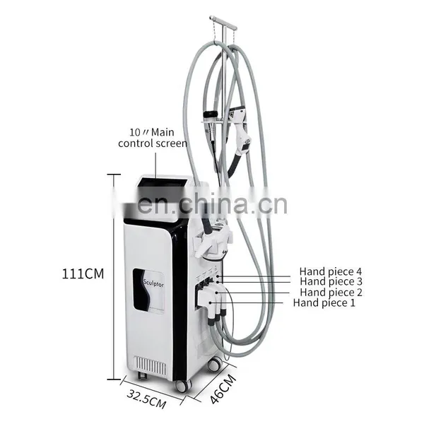 Vacuum Roller Shaping Massage RF Laser Cavitation Body Shaping Instrument Weight Loss Anti Cellulite Body Slimming Machine photo-2