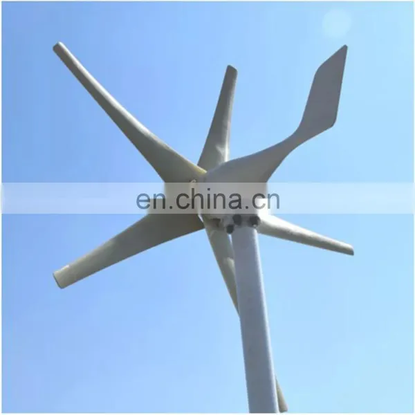 Small Wind Turbine Generator 200W 400W 800W 3/5 Blade Windmill 12V 24V 48V Wind Power Generation photo-2