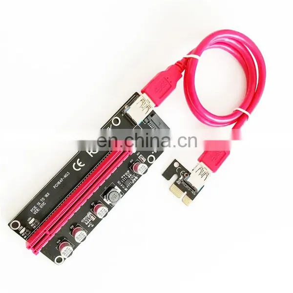 Ver011 Pro Pci-e Riser Graphics Card Extension Cable Plus Upgraded Super Version Pcie X16 Usb 3.0 Express Extension Riser photo-2