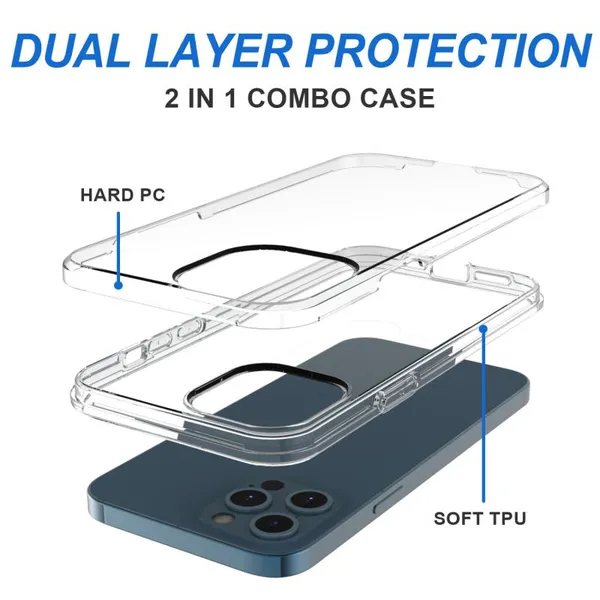TPU Clear Anti-scratch Case For IPhone 13 Pro Max Shell Cases New Transparent Cover For IPhone 6 7 8 Plus X Xr 11 12 13 14 Pro photo-4