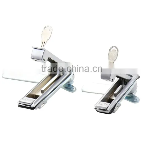 CE RoHS Locks Supplier in China AB103 Zinc Alloy High Quality Chrome Plated Metal Plane Cabinet Door Lock s photo-4