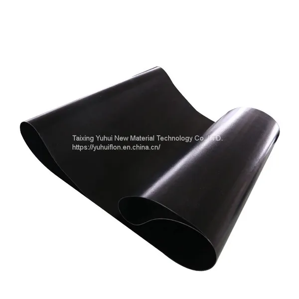 Black Anti-Static Non-stick Glass Fiber Heat Resistance PTFE Conveyor Belt for Fusing Machine photo-2