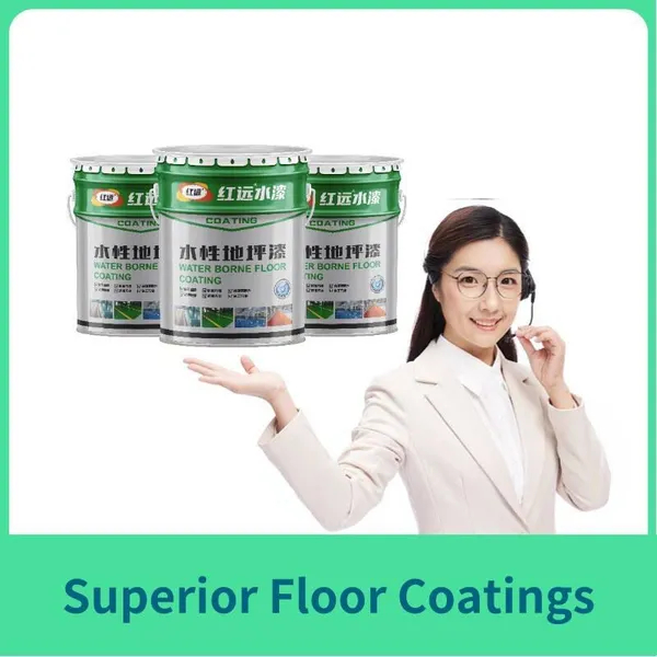 Green Self Leveling Waterborne Epoxy Floor Paint for Indonesia, Laos photo-1