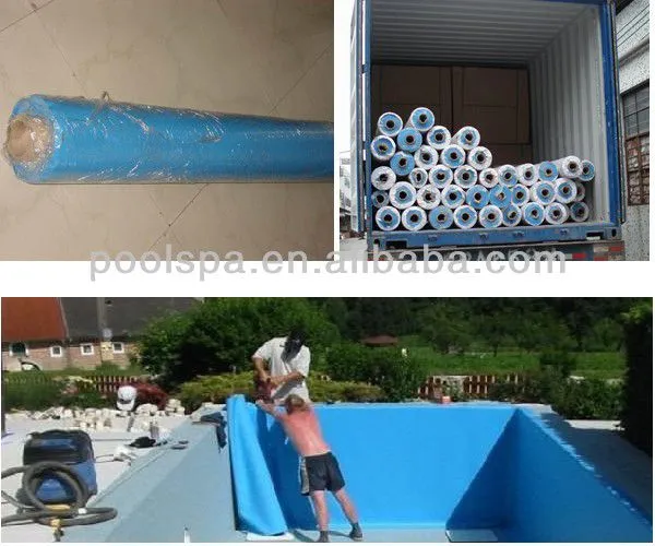 PVC Material Swimming Mosaic Pool Vinyl Liner Without Leaking Water photo-4