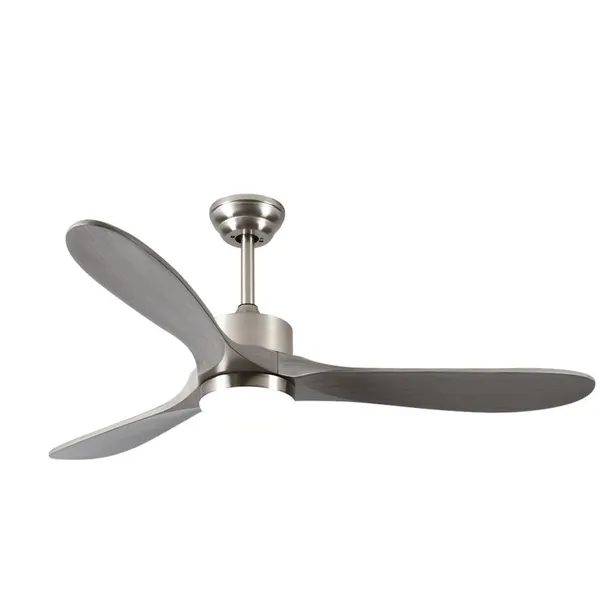 52inch Ceiling Fan With Solid Wood Blades Remote Cotroller Ceiling Fan With Light