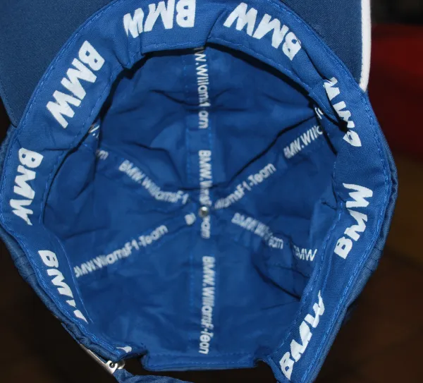 BMW- specific sun hat – blue and white