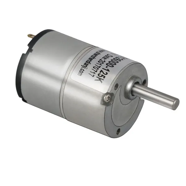DSD Motor OEM ODM Factory Price 33 mm Gearbox Brush Motor Torque 5 Kg.cm 3.7V dc Electric Motor 24v dc Gear Motor photo-2