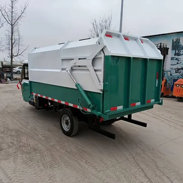 Property Electric Three - Wheeled 7 - Cubic - Meter Self - Loading and Self - Unloading Vehicle, Large - Scale Compressed Garbage Bin - Hanging Vehicle With Simple Operation photo-5