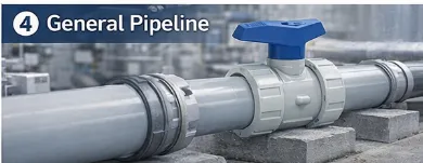 PVC Ball Valve Metric Spigot Type for Water System photo-5