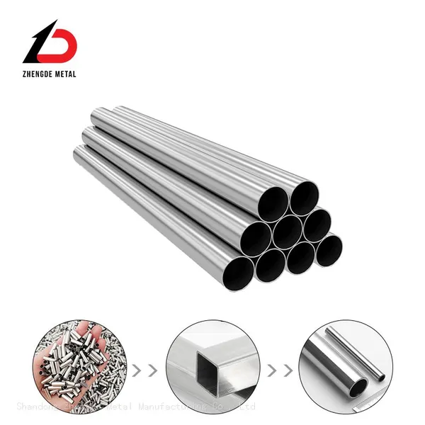 Customized Size Stainless Steel Pipes 201/304/316 SS Tube photo-3