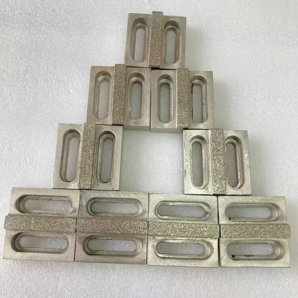 Kemei Electroplated Diamond Grinding Blocks, Resin Cutting Discs, Grinding Wheel Dressing and Sharpening Blocks, Durable and Customizable photo-2
