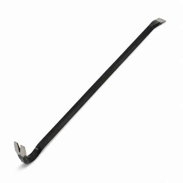 Wrecking Bar Hex Shaft Nail Puller V Notch Claw End Flat Chisel Tip Heavy Duty For Opening Nailed Wooden Crate Lid photo-5
