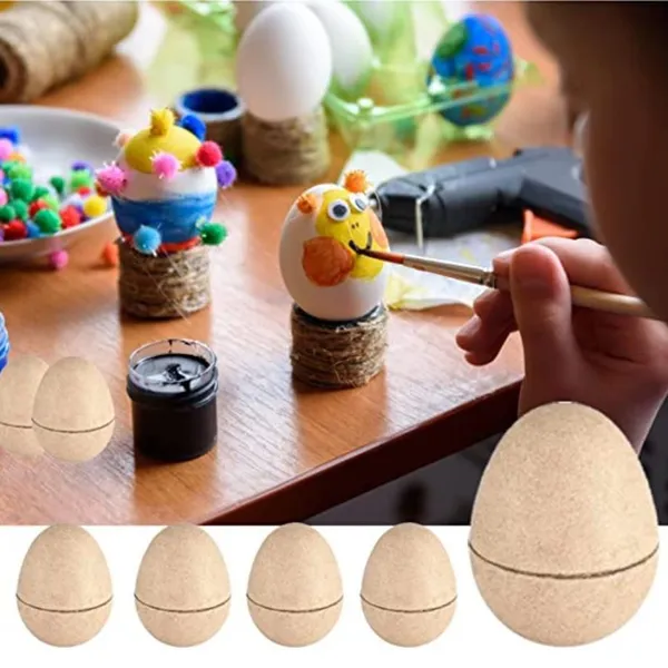Blank Moulded Pulp Easter Eggs, Non-Toxic, All Sizes Available, Custom Mold Available