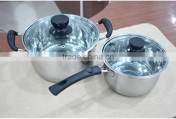 Cookware Set 2016 Cooking Pot Stainless Steel Soup Pot With Handles photo-5