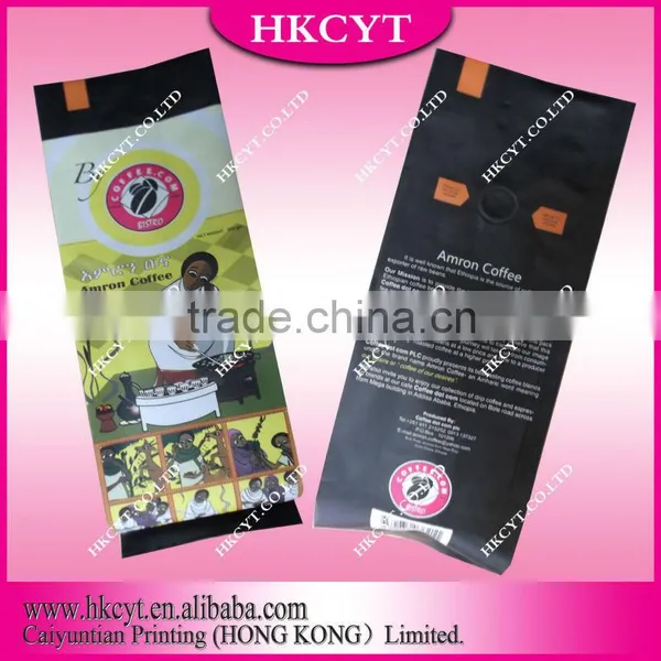 Side Gusset Coffee Pouch With Valve photo-4